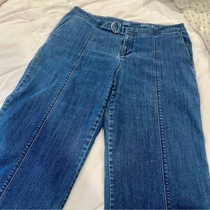 J. Jill Blue Wide Leg Jeans